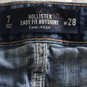 Hollister low rise shorts